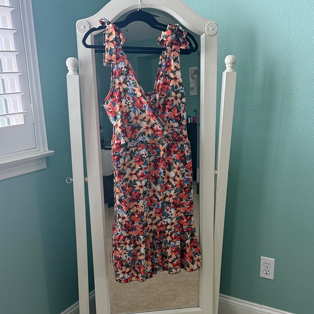 SHEIN Floral Multicolor Dress